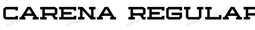 Carena Regular字体转换